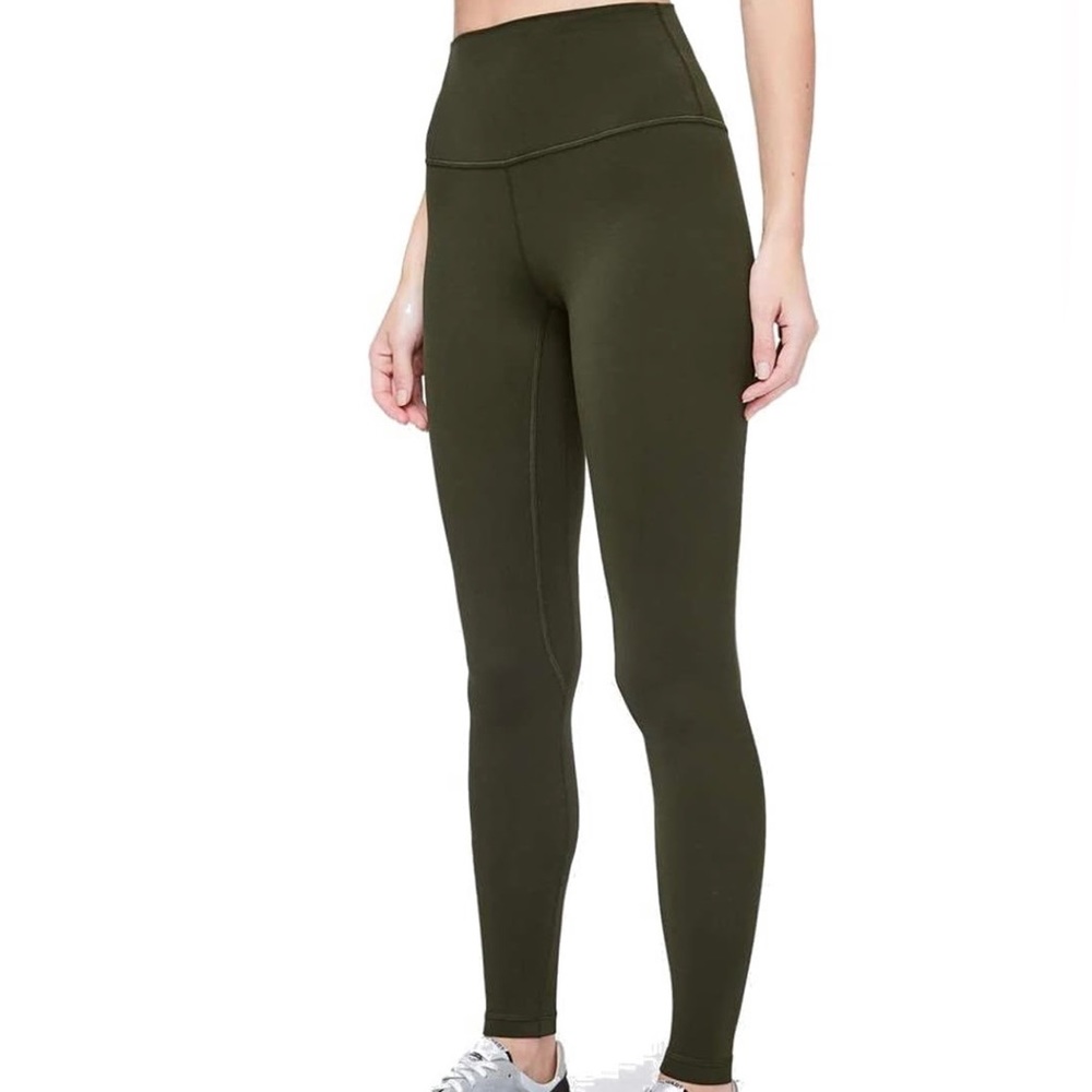 Olive Green Align Lululemon Leggings